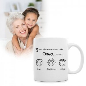 Tasse - Warum ich es liebe Oma zu sein