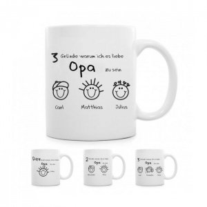 Tasse - Warum ich es liebe Opa zu sein