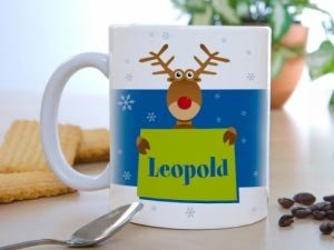 Tasse *Weihnachtselch* von Striefchen&re