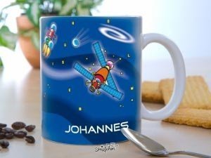 Tasse *Weltraum*