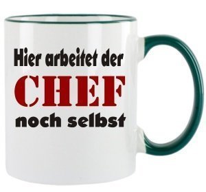 Hier arbeitet der Chef noch selbst Kaffe
