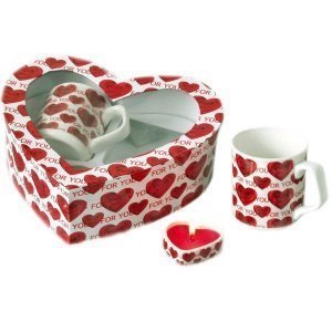 Tassenset *Für Dich* mit Teelicht