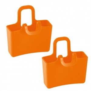 Tassenutensilo Lilli 2er-Set solid orang