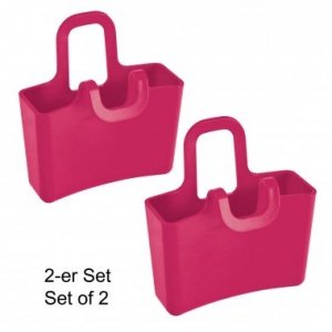 Tassenutensilo Lilli 2er-Set solid pink