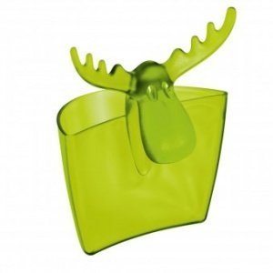 Tassenutensilo Rudolf transparent oliv