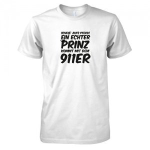 T-Shirt Ein echter Prinz kommt mit dem 9