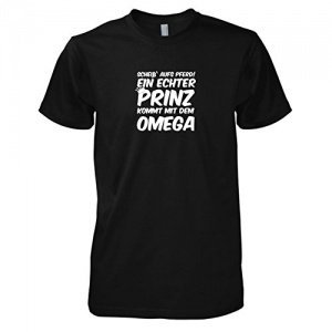 T-Shirt Ein echter Prinz kommt mit dem O