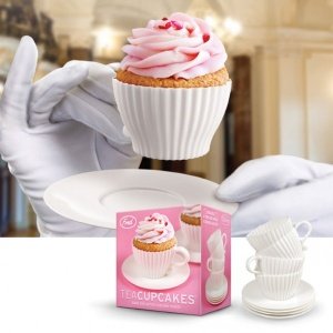 Tea Cupcakes 4 Silikonbackformen