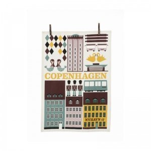 Tea Towel Copenhagen von Ferm