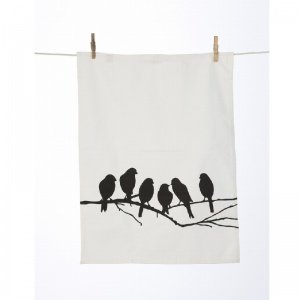 Tea Towel Love Birds von Ferm Living