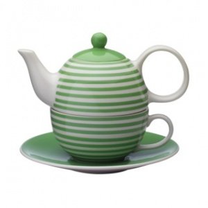 Tea for One, grüne Streifen