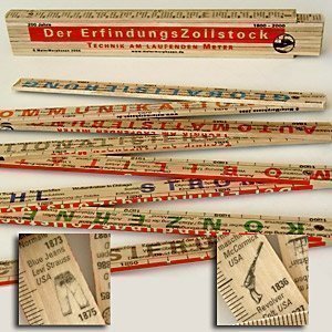 Technik- und Erfindungs - Zollstock