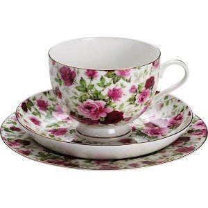 Tee-Gedeck "Rose Bud"