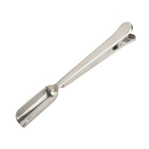 Tee Portions-Löffel ´Clip´ aus Edelstahl