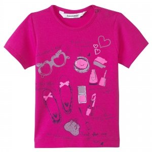 Tee-Shirt fuchsia