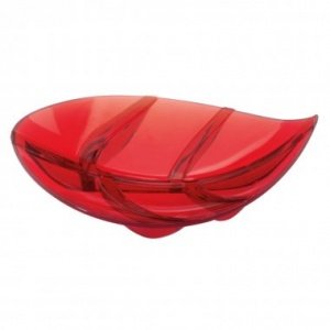 Teebeutelablage Leaf-it transparent rot