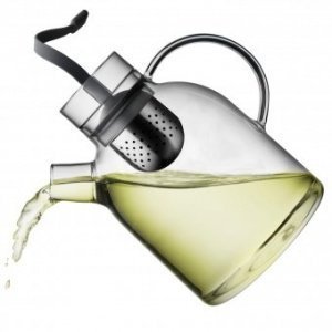 Teekanne Kettle Glas mit Tee-Ei 1,5L