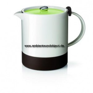 Teekanne mit Tee-Ei, New Bone China von 