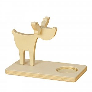 Teelichthalter "Elch"