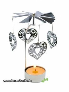 Teelichthalter - Feuer der Liebe