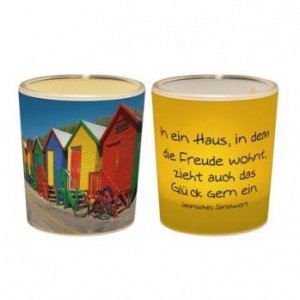 Teelichthalter Haus 640804 von la vida