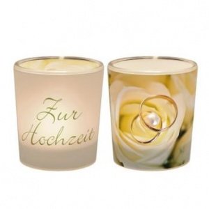 Teelichthalter Hochzeit 640204 von la vi