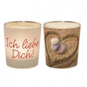 Teelichthalter Ich liebe dich 640546 von