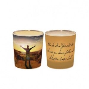 Teelichthalter Wende Gesicht von la vida