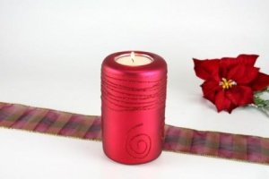 Teelichthalter ochsenblut 11,5x7,3cm