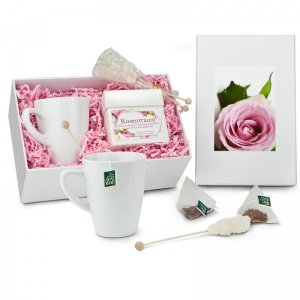 Teepräsent *Rosentraum*