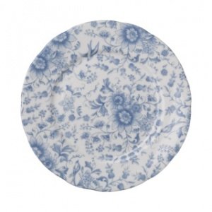 Teeteller, blaues Chintzmuster