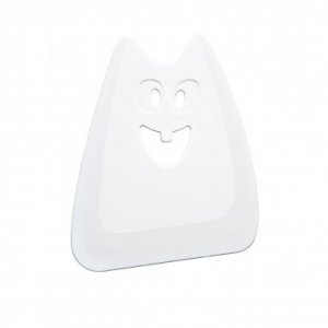 Teigschaber Hans solid weiß