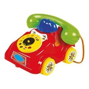 Telefon Hund mit Rädern Lernspielzeug fü