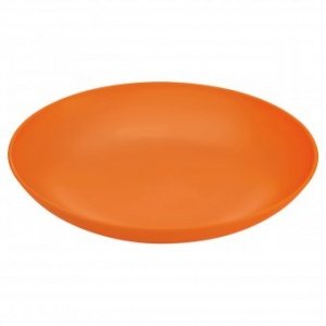 Teller Rondo 4er Set tief solid orange
