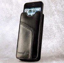 Ten-97 Calfskin Leather Pouch iPhone 5