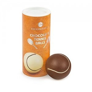 Tennisbälle aus Schokolade