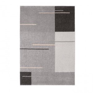 Teppich Samoa Design grau, 200 x 290 cm