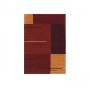 Teppich Samoa Design rot-gelb, 160 x 230