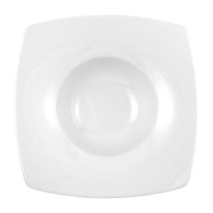 Tettau Jade weiss Teller tief eckig 24,5