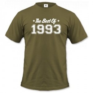 THE BEST OF 1993 - HERREN - T-SHIRT in Army by Jayess