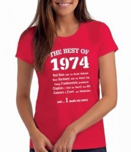 The Best of 1974 Damen T-Shirt