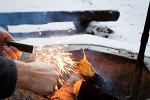 The Friendly Swede 3 Stück Feuersteinblöcke aus Magnesium Feuerstahl - Neue und Verbesserte Versio