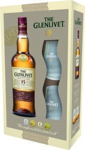 The Glenlivet 15 yrs im Geschenkset