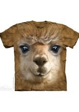 The Mountain Big Face Alpaca Kinder T-Sh
