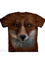 The Mountain Big Face Fox Kinder T-Shirt