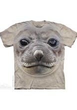 The Mountain Big Face Seal Kinder T-Shir