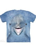 The Mountain Dolphin Face Kinder T-Shirt