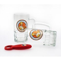 The Simpsons Bierglas und Öffner
