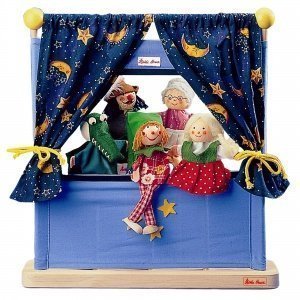 Theater Kasperle bestückt