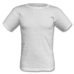 Thermal Unterhemd kurzarm weiss
